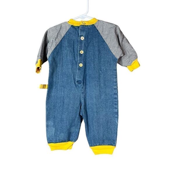 Vintage Lovespun Baby Boy one piece size 6-9 months - Picture 6 of 9
